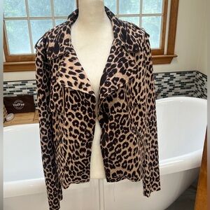 Kut from the Kloth Leopard Print Jacket